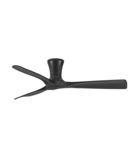 Ichos Ceiling Fan Matt Black Sandy Black & ABS 6 Speeds DC Motor 36W-1