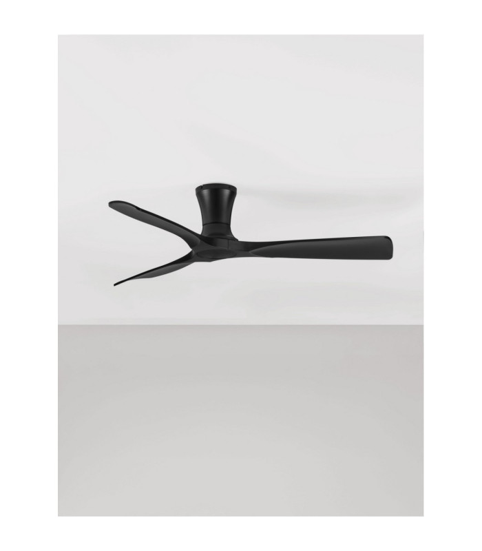 Ichos Ceiling Fan Matt Black Sandy Black & ABS 6 Speeds DC Motor 36W-3