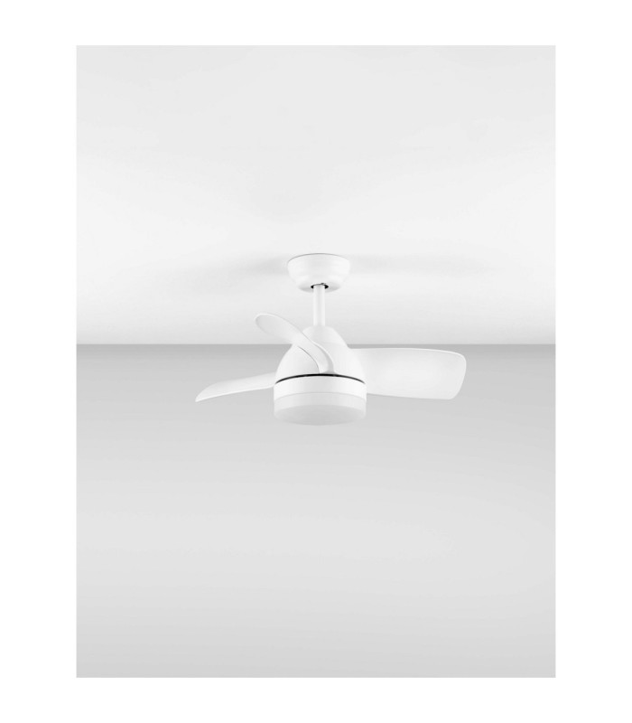 Nerina Ceiling Fan Matt White LED 18W 2190lm 3000-4000-6500K CCT Remote Control-3