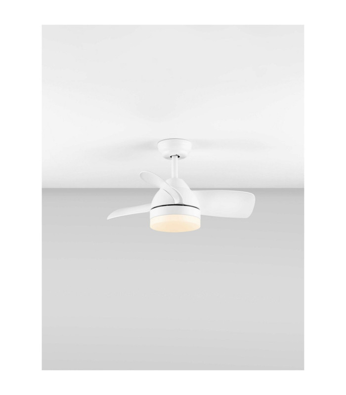 Nerina Ceiling Fan Matt White LED 18W 2190lm 3000-4000-6500K CCT Remote Control-4