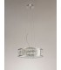 Ceiling Pendant 5 Light Polished Chrome, Crystal - 2