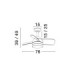 Nerina Ceiling Fan Matt White LED 18W 2190lm 3000-4000-6500K CCT Remote Control-7