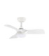 Caelia Ceiling Fan Sandy White Matt White LED 18W 1101lm 3000-4000-6500K CCT Remote Control-1