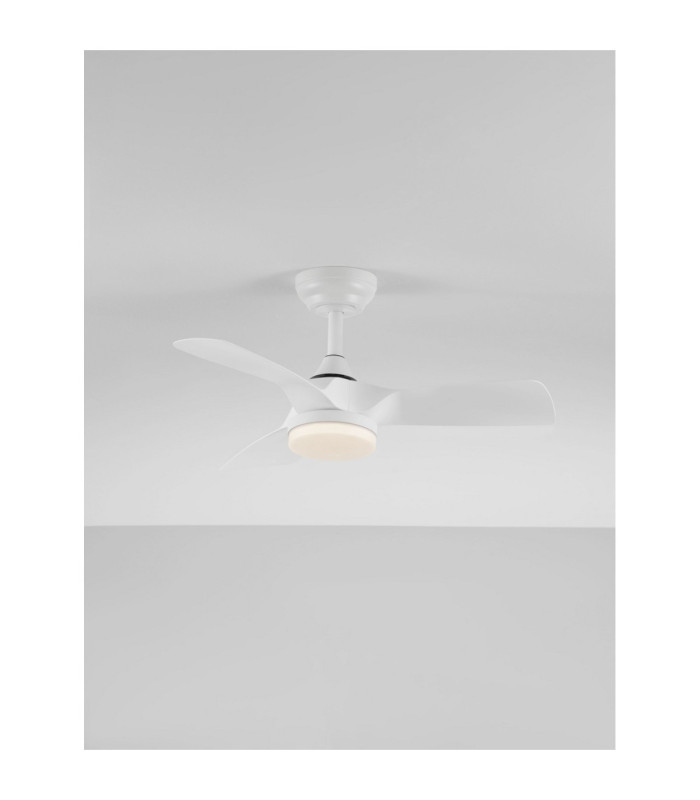 Caelia Ceiling Fan Sandy White Matt White LED 18W 1101lm 3000-4000-6500K CCT Remote Control-4
