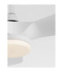 Caelia Ceiling Fan Sandy White Matt White LED 18W 1101lm 3000-4000-6500K CCT Remote Control-5