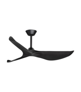 Ventra Ceiling Fan Sandy Black Matt Black Matt Black ABS Blades 45W Remote Control 6 Speeds Summer & Winter Reverse Mode-1
