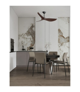 Ventra Ceiling Fan Sandy Black Walnut Sandy Black & Walnut ABS Blades 6 Speeds DC Motor 45W-2