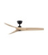 Arcadia Ceiling Fan Black Natural Wood 5 Speeds DC Motor 40W-1