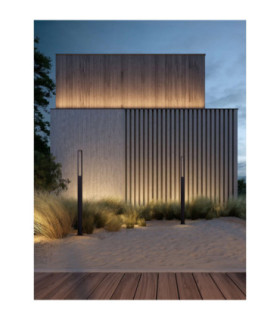 Dira Outdoor Bollard Dark Anthracite LED 11W 472lm IP65 3000K-2
