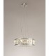 Ceiling Pendant 5 Light Polished Chrome, Crystal - 9