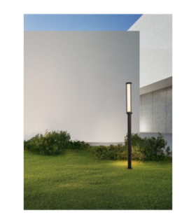 Solstice Outdoor Bollard Dark Anthracite LED 16W 1130lm 3000K IP65-2