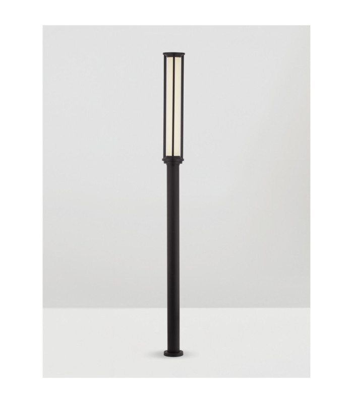 Solstice Outdoor Bollard Dark Anthracite LED 16W 1130lm 3000K IP65-8