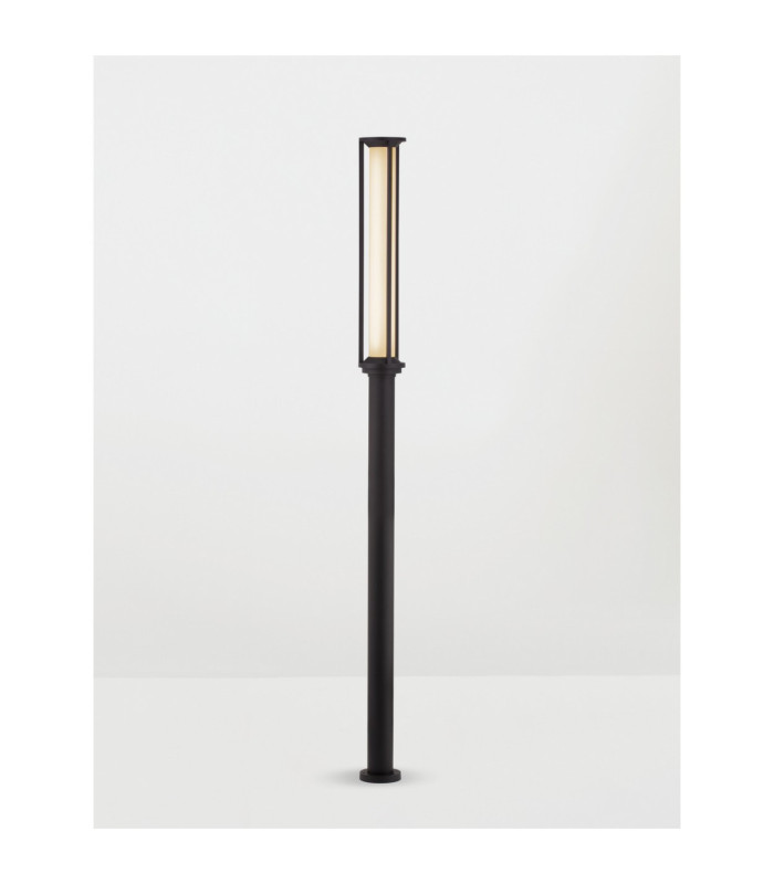 Solstice Outdoor Bollard Dark Anthracite LED 16W 1130lm 3000K IP65-10