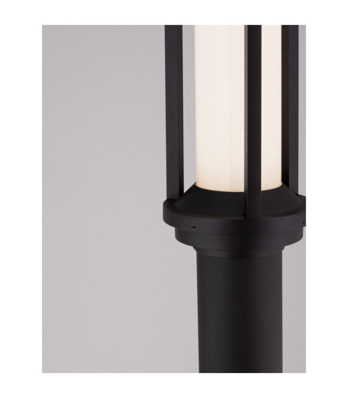 Solstice Outdoor Bollard Dark Anthracite LED 16W 1130lm 3000K IP65-12