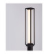 Solstice Outdoor Bollard Dark Anthracite LED 16W 1105lm 3000K IP65-8
