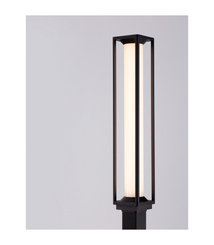 Solstice Outdoor Bollard Dark Anthracite LED 16W 1105lm 3000K IP65-8