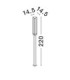 Solstice Outdoor Bollard Dark Anthracite LED 16W 1105lm 3000K IP65-12