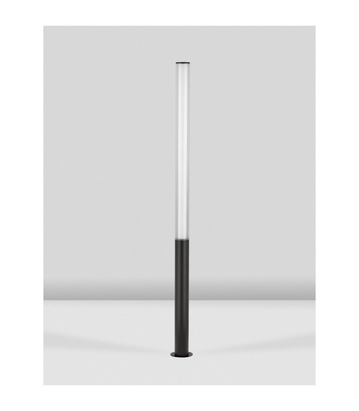 Iman Outdoor Bollard Sandy Black LED 43W 4785lm IP65 3000K-3