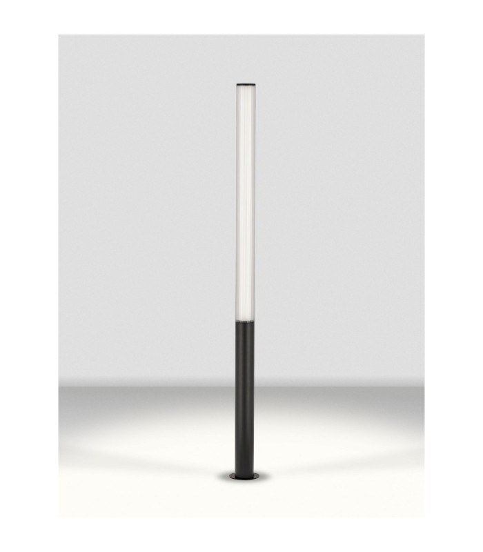 Iman Outdoor Bollard Sandy Black LED 43W 4785lm IP65 3000K-4
