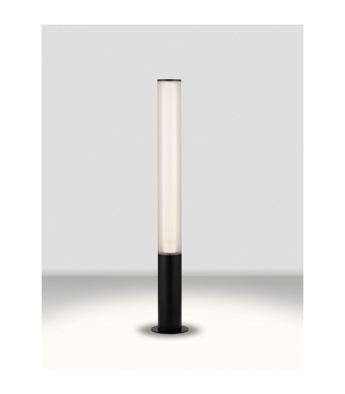 Iman Outdoor Bollard Sandy Black LED 25W 3037lm IP65 3000K-4