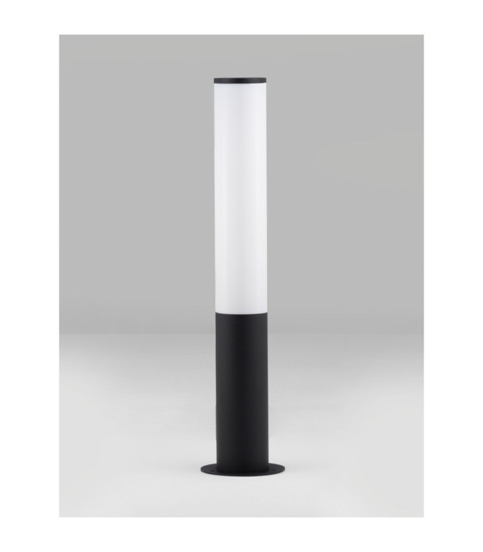 Tube Outdoor Bollard Sandy Black LED 14W 643lm IP54 3000K-3