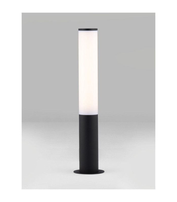 Tube Outdoor Bollard Sandy Black LED 14W 643lm IP54 3000K-4