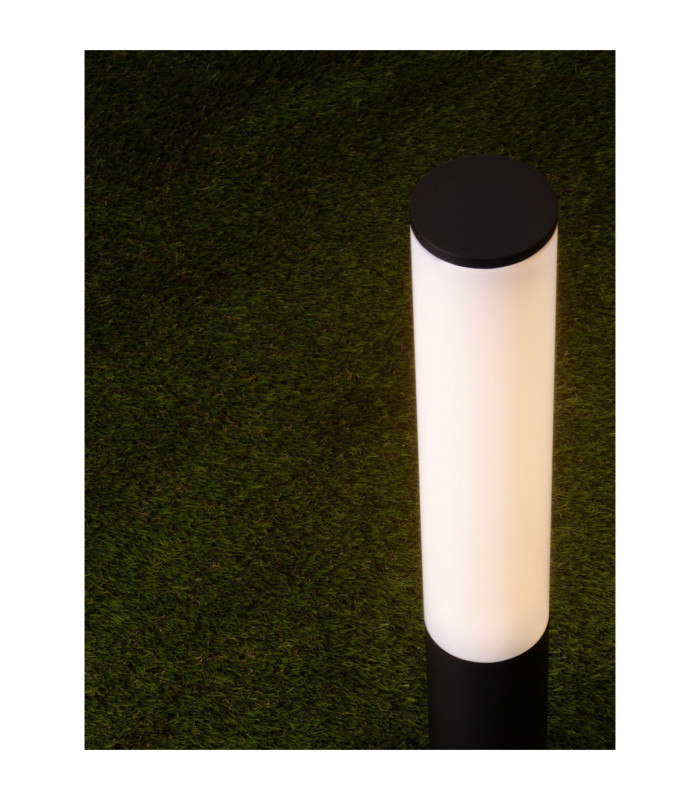 Tube Outdoor Bollard Sandy Black LED 14W 643lm IP54 3000K-6