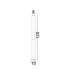 Tube Outdoor Bollard Sandy Black LED 27W 1560lm IP54 3000K-6