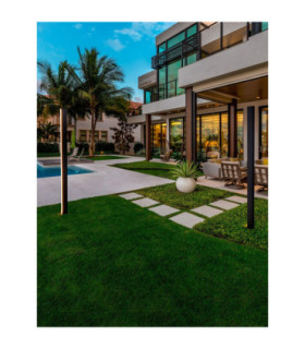 Sasso Outdoor Bollard Dark Anthracite LED 22W 818lm 3000K IP54-2