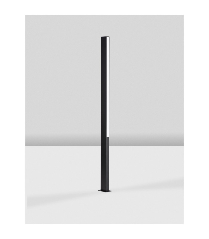 Stor Outdoor Bollard Sandy Black LED 23W 1397lm IP65 3000K-3