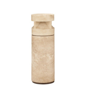 Balma Outdoor Bollard Beige White LED 21W 1005lm IP65 3000K-1