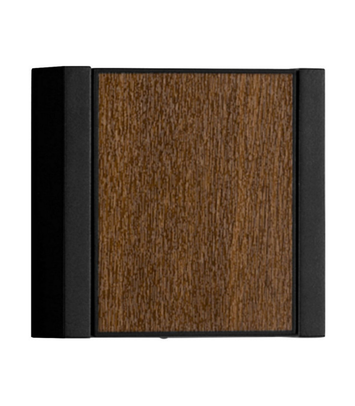 Kioo Outdoor Up Down Wall Lamp Sandy Black LED 10W 775lm IP65 3000K-1