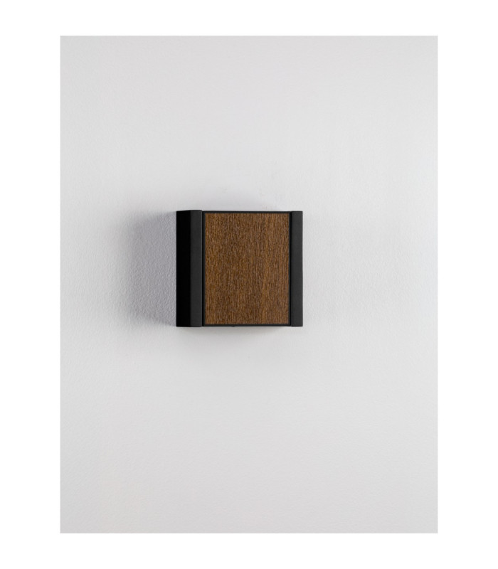 Kioo Outdoor Up Down Wall Lamp Sandy Black LED 10W 775lm IP65 3000K-3