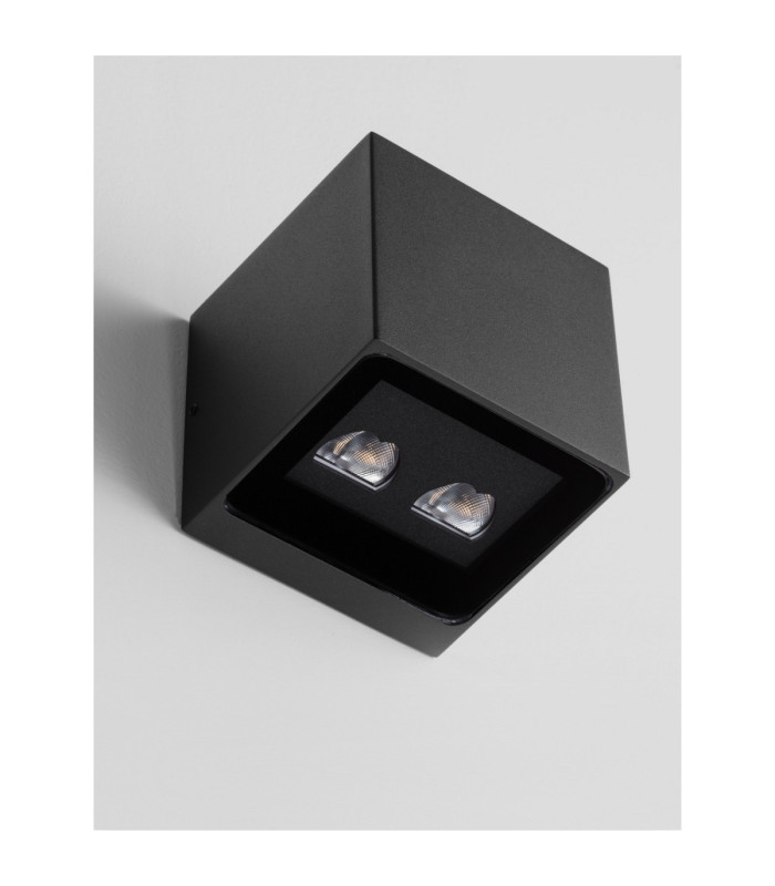 Rob Outdoor Wall Down Lamp Sandy Black LED 11W 671lm IP54 3000K-6