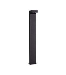 Rob Outdoor Bollard Sandy Black LED 13W 757lm IP65 3000K-1