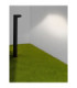 Rob Outdoor Bollard Sandy Black LED 13W 757lm IP65 3000K-6