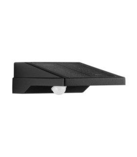 Tek Outdoor Wall Down Lamp Sandy Black LED 1W 5V DC 105lm IP54 3000K Solar PIR Sensor-1