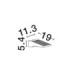 Tek Outdoor Wall Down Lamp Sandy Black LED 1W 5V DC 105lm IP54 3000K Solar PIR Sensor-7