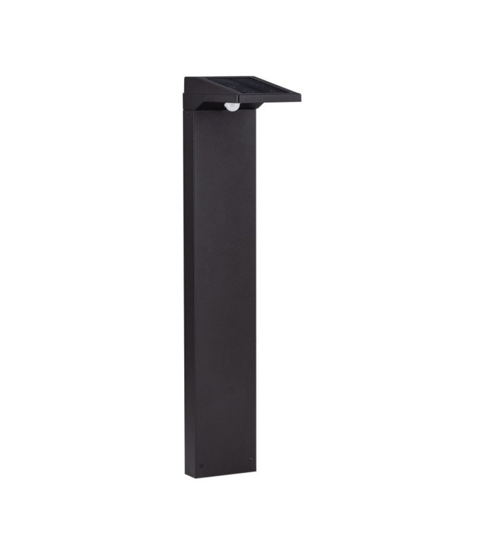 Tek Outdoor Bollard Sandy Black LED 1W 5V DC 105lm IP54 3000K Solar PIR Sensor-1