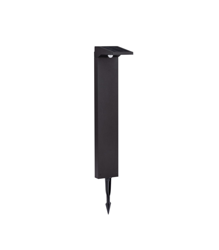 Tek Outdoor Bollard Sandy Black LED 1W 5V DC 105lm IP54 3000K Solar PIR Sensor-3