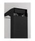 Tek Outdoor Bollard Sandy Black LED 1W 5V DC 105lm IP54 3000K Solar PIR Sensor-5