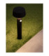 Chiaro Short Outdoor Bollard Sandy Black LED 1W 5V DC 69lm IP54 3000K Solar PIR Sensor-6