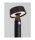 Chiaro Short Outdoor Bollard Sandy Black LED 1W 5V DC 69lm IP54 3000K Solar PIR Sensor-8