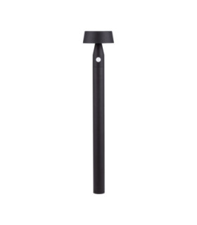 Chiaro Outdoor Bollard Sandy Black LED 1W 5V DC 69lm IP54 3000K Solar PIR Sensor-1