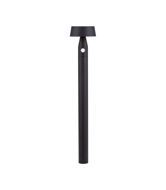 Chiaro Outdoor Bollard Sandy Black LED 1W 5V DC 69lm IP54 3000K Solar PIR Sensor-1