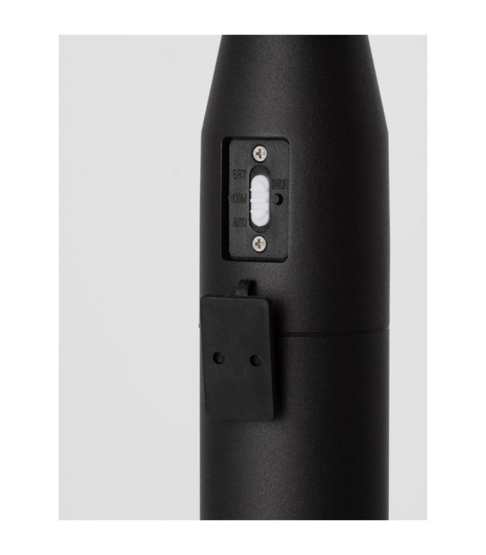 Chiaro Outdoor Bollard Sandy Black LED 1W 5V DC 69lm IP54 3000K Solar PIR Sensor-6