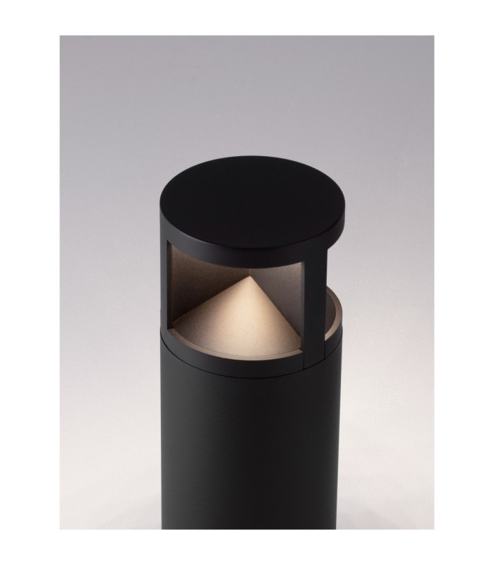 Soul 43cm Outdoor Bollard Sandy Black LED 24W 712lm IP65 3000K-6