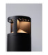 Soul 73cm Outdoor Bollard Sandy Black LED 24W 712lm IP65 3000K-6