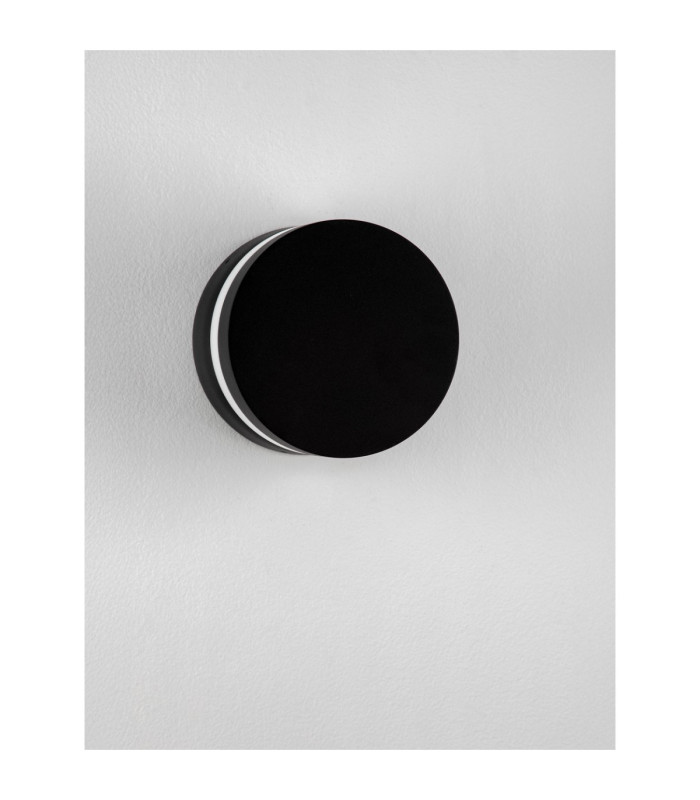 Airy Outdoor Modern Wall Lamp Sandy Black LED 8W 369lm IP54 3000K-3