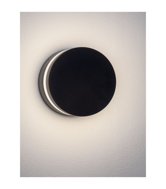 Airy Outdoor Modern Wall Lamp Sandy Black LED 8W 369lm IP54 3000K-5